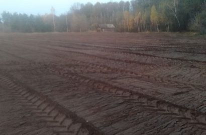 На центральному кладовищі Сновська проведено роботи з підготовки нової території