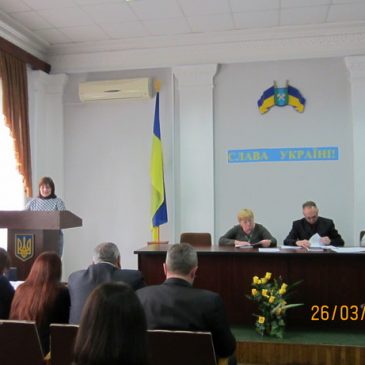 26 березня в залі засідань міської ради відбулась чергова 33 сесія Сновської міської ради сьомого скликання
