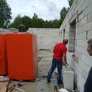 Продовжуються           роботи по будівництву амбулаторії загальної практики сімейної медицини  в с.Тур’я