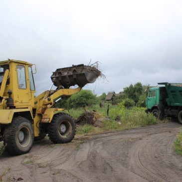 Проведена робота по ліквідації несанкціонованого сміттєзвалища поблизу с. Гвоздиківка
