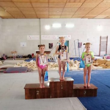 Успішний виступ наших гімнасток на відкритому чемпіонаті Сновської  ОТГ