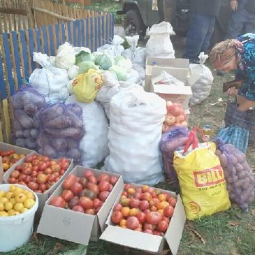 У Смячі зібрали продукти пожежним