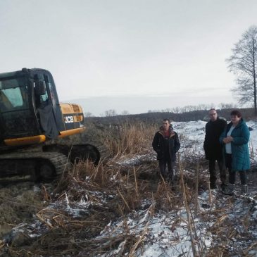 В Заріччі розчистили водойму