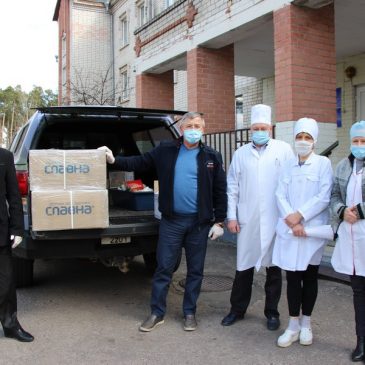 Наш земляк Володимир Артеменко відвідав малу батьківщину і надав благодійну допомогу медичним закладам Сновщини