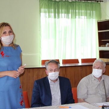 Наталія Самойлова взяла участь у робочій зустрічі голови Чернігівської обласної організації ветеранів з ветеранами Сновщини