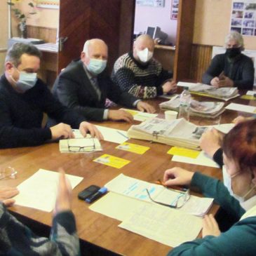 Затверджено план роботи організації ветеранів у співпраці з міською радою