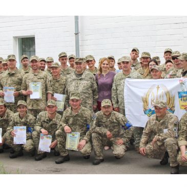 Завершилися двотижневі навчання територіальної оборони, участь у яких взяли 64 представники Сновської громади