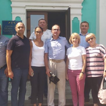 Минулого тижня перший заступник голови обласної ради Ніна Лемеш  перебувала із робочим візитом у Сновській територіальній громаді