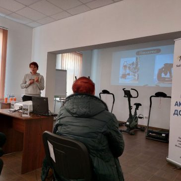 У Сновській громаді відбувся спортивний тренінг для людей поважного віку