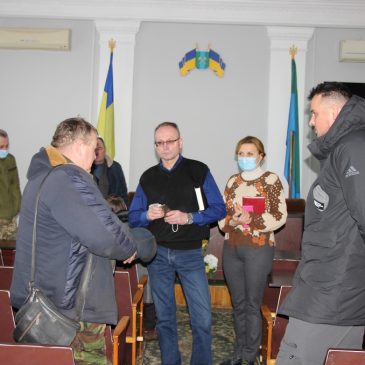 На зустрічі в міській раді з активістами Сновщини