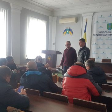 Територія громади контролюється місцевою вартою “Правопорядок Сновськ”