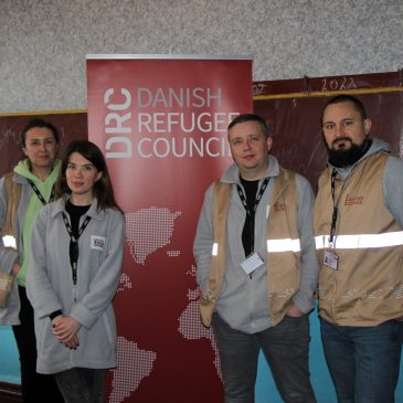 Чергова допомога від Данської ради у справах біженців