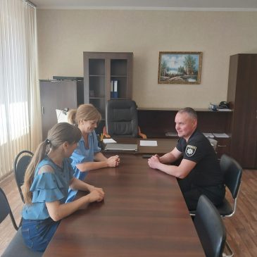 На особистому прийомі у начальника Корюківського районного відділу поліції
