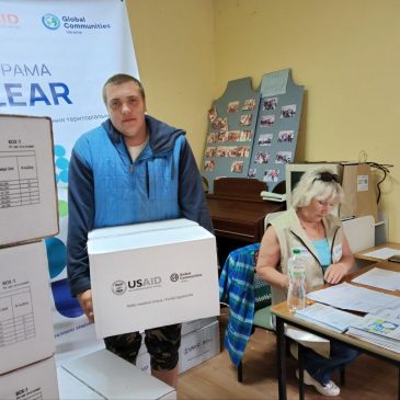 Гуманітарна допомога для внутрішньо переміщених осіб та постраждалого від війни населення Сновщини