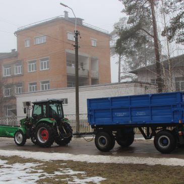 У комунального підприємства «Сновська ЖЕД» додалося техніки та обладнання