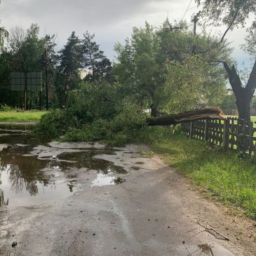 На Сновщині вирувала стихія