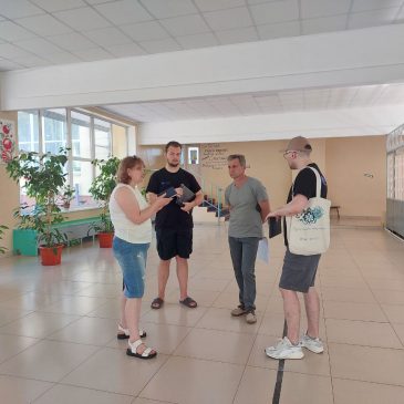 Громадська організація «ЛАМПА» розпочала знайомство з закладами освіти, на базі яких планується облаштування укриттів 