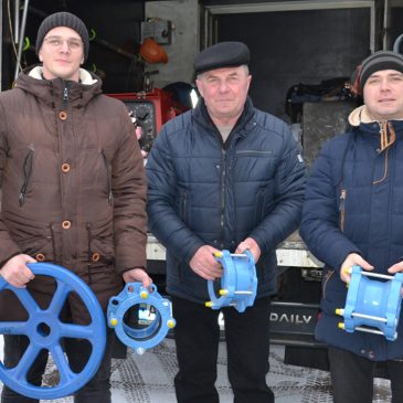 Бориспільска громада передала Сновщині матеріали для відновлення водопостачання