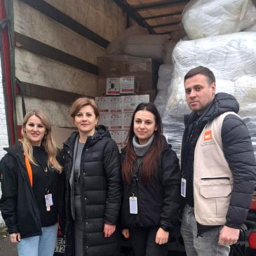 Для облаштування Пунктів незламності у Сновську  передано необхідні речі від Норвезької рада у справах біженців (NRC)