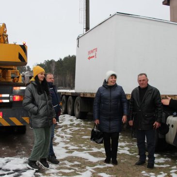 Сновська громада отримала наземне модульне укриття на 20 осіб