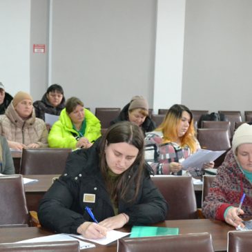 Зустріч благодійників з родинами внутрішньо переміщених осіб з дітьми