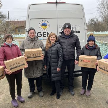 Благодійна організація GEM вкотре привезла гуманітарну допомогу для жителів Сновської громади