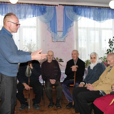 Відбулася зустріч керівництва з підопічними відділення стаціонарного догляду у селі Нові Боровичі