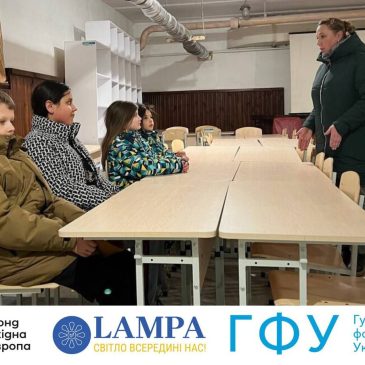 У Сновській громаді облаштовано ще одне укриття завдяки ГО «ЛАМПА»