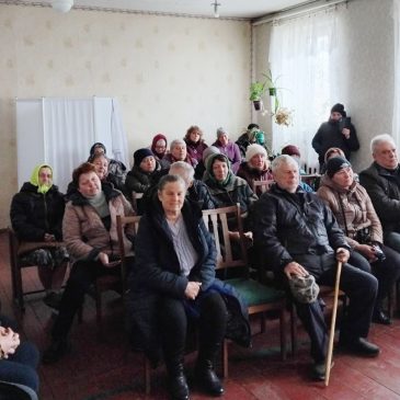 Зустріч керівництва громади з жителями Суничненського старостинського округу