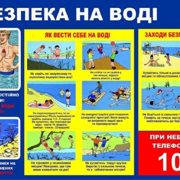 Безпека під час відпочинку на воді