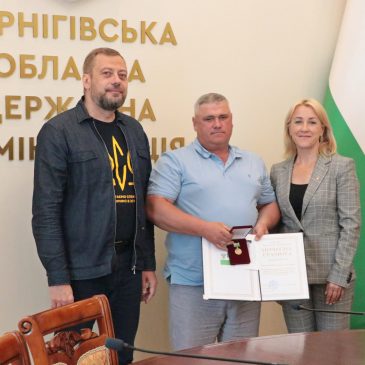 Фермеру Олександру Масляному вручили обласну нагороду
