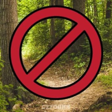 УВАГА! ВІДВІДУВАТИ ЛІСИ У ПРИКОРДОННІЙ ЗОНІ – ЗАБОРОНЕНО!