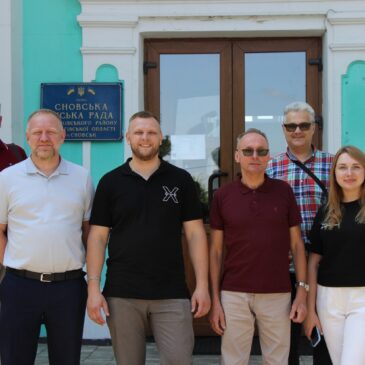 Цифровізація в дії: Сновську громаду відвідала обласна делегація з питань цифрового розвитку