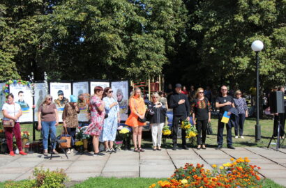 Сьогодні у Сновську відбувся офіційний захід до Дня пам’яті захисників України