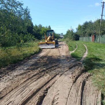 У Тур’ї грейдерували і підсипали вулиці
