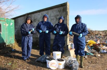 На міському сміттєзвалищі проведено дератизаційні роботи для запобігання поширенню лептоспірозу