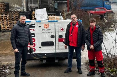 Сновська центральна районна лікарня отримала потужний генератор від Товариства Червоного Хреста України