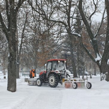 Сновщину засипає снігом