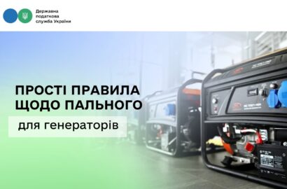 Бізнес працює в складних умовах – ДПС нагадує прості правила щодо пального для генераторів