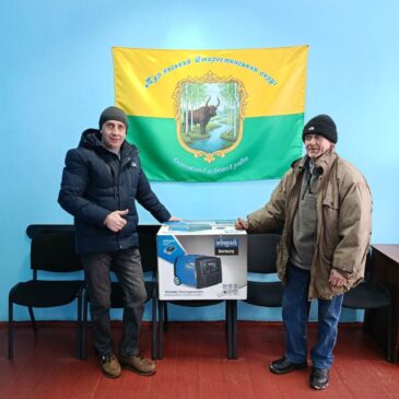 Сім генераторів передали на Сновщину благодійники