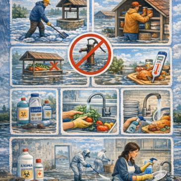 Рекомендації населенню у разі можливих повеней та паводків