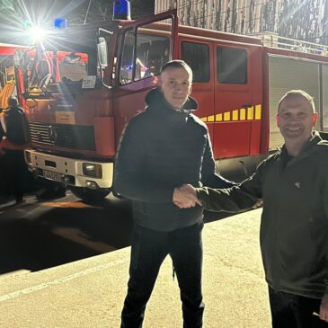 Сновська громада отримала пожежний автомобіль та карету швидкої допомоги від міжнародних партнерів