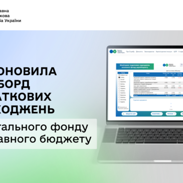 ДПС оновила дашборд податкових надходжень до загального фонду державного бюджету