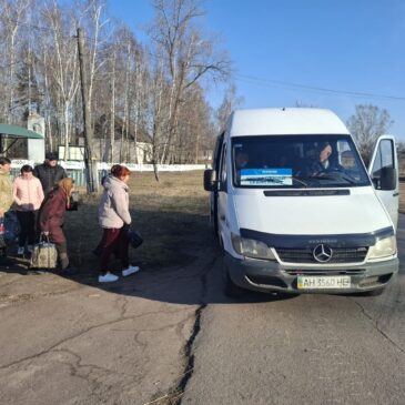 Гуманітарна місія “Проліска” продовжує допомагати жителям прикордоння на Сновщині