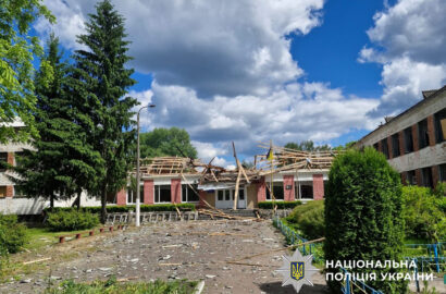Зруйновано частину школи у Нових Боровичах