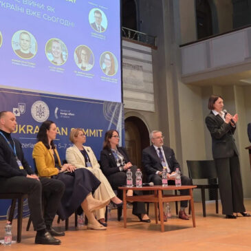 Ілона Гавронська на Саміті світового українства: «Спрямовуючи підтримку Україні, важливо орієнтуватися на актуальні потреби»