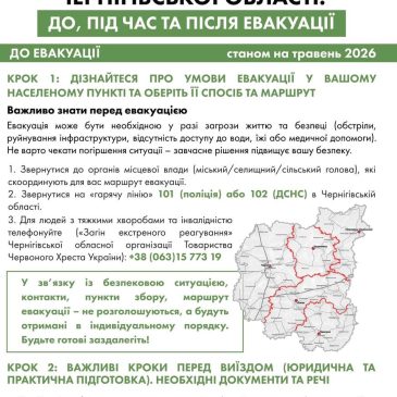 📣 Як діяти під час евакуації?