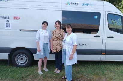 У Сновській громаді розпочала роботу мобільна клініка Альянсу громадського здоров’я