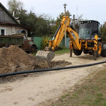 У Сновську триває оновлення водопровідної мережі